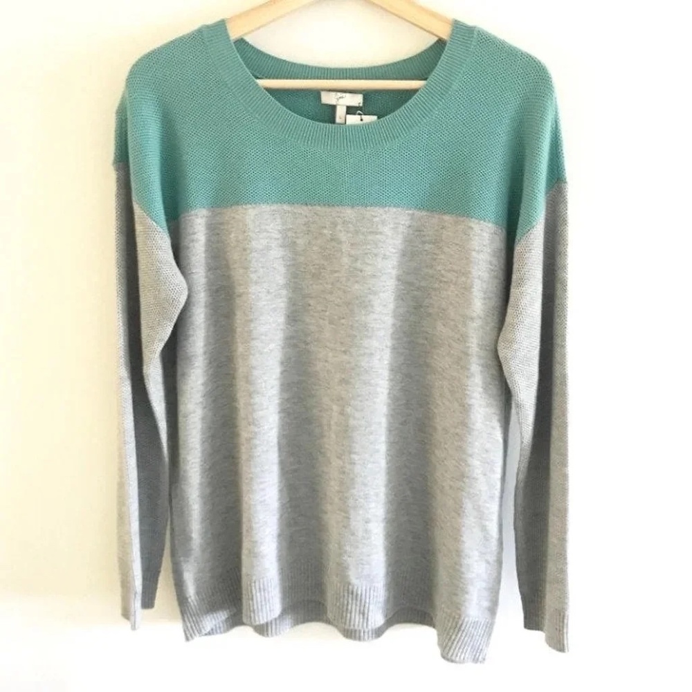 Joie Camilla Two Tone Sweater Size L